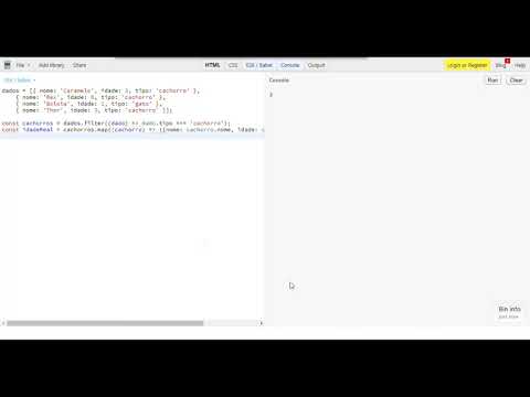 32 Conceitos de Javascript - Métodos map, filter e reduce do Array