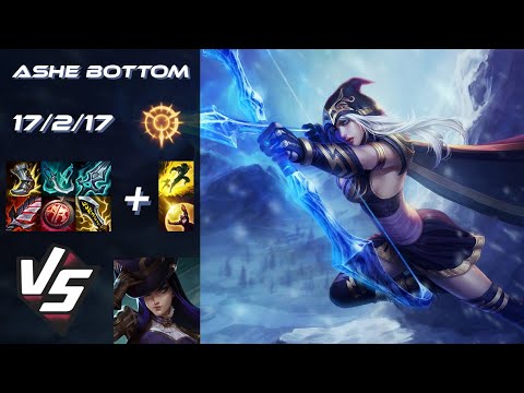 BOTTOM Ashe vs Caitlyn - EU Grandmaster Patch 14.24