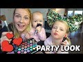 FEEST MAKE-UP LOOK MET DE ZUSJES ❤ tutorial | Bellinga FamilieVloggers #1223