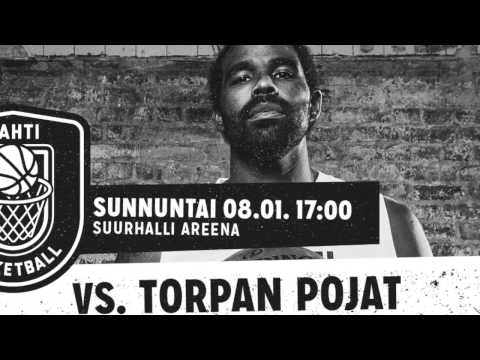 Jerald Fields vs. Torpan Pojat 8.1.2017.