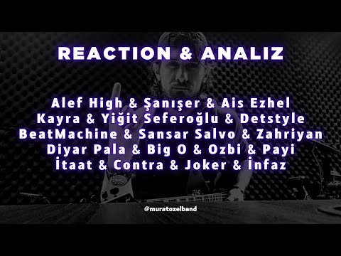 REACTION & ANALIZ | JOKER & İNFAZ | CONTRA | İTAAT & ZAHRİYAN | KAYRA | ALEF HİGH | SANSAR SALVO
