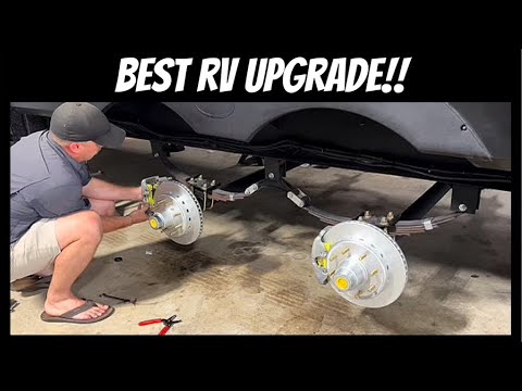 Best RV Upgrade! Deemaxx Disc Brakes Stop!!!