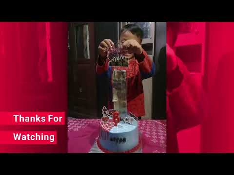 Surprise~~~Selamat Ulang Tahun Arfan | Money Cake | Kue Ulang  Tahun Toper Spiderman #shorts