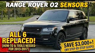 Range Rover L405 O2 Sensor Replacement: The COMPLETE Guide (All 6 Sensors!) 2013-2017 #oxygensensor