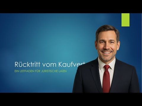 Wann kann man von einem Kaufvertrag zurücktreten?