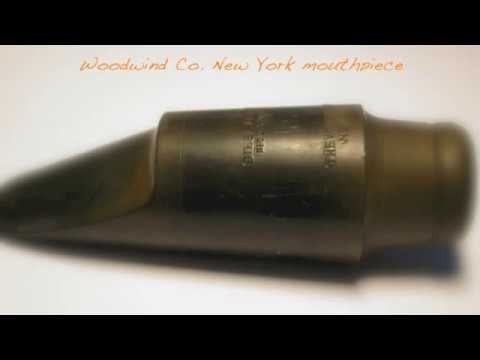 Woodwind Co NY tenor mouthpiece on Conn 10M - Nancy With The Laughing Face