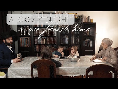 A Cozy Winter Evening Routine After Shabbat Ends | Orthodox Jewish Family of 7