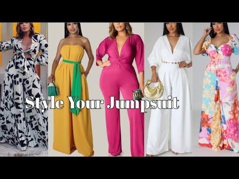 Style Your Jumpsuit | Jumpsuit Outfit Trends...
