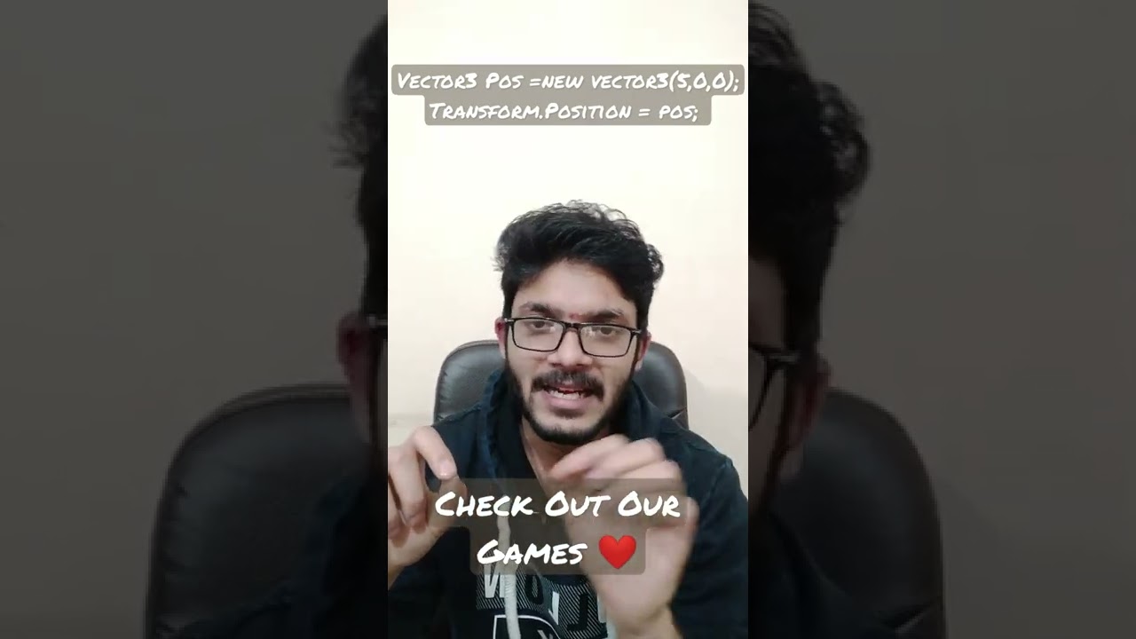 Unity Tips 🔥Never Use transform.position.x like this 😢 || Error in Unity 3D || Learn unity in Hindi