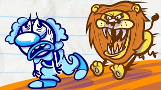 Ready Tame Fire | Pencilmation Cartoons!