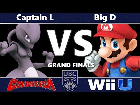 UBC Colosseum: Grand Finals - Captain L (Mewtwo, Little Mac, Jigglypuff) vs Big D (Mario)