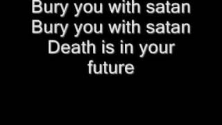 Necro - Bury you with satan (Lyrics)