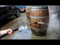 Wine Barrel Revival: Transforming Neglected Beauty with Pressure Washing Magic