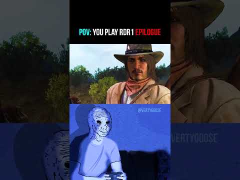 POV: RDR2 Epilogue VS RDR1 Epilogue! (Nostalgia) #shorts #reddeadredemption