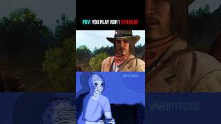 POV: RDR2 Epilogue VS RDR1 Epilogue! (Nostalgia) #shorts #reddeadredemption