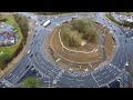 Holdingham Roundabout from the Air