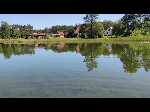 Piękne jezioro Borów Tucholskich