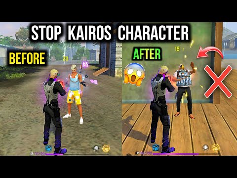 How To Stop Kairos Character Ability? | Armor Will Never Destroy - Free Fire Kairos Character