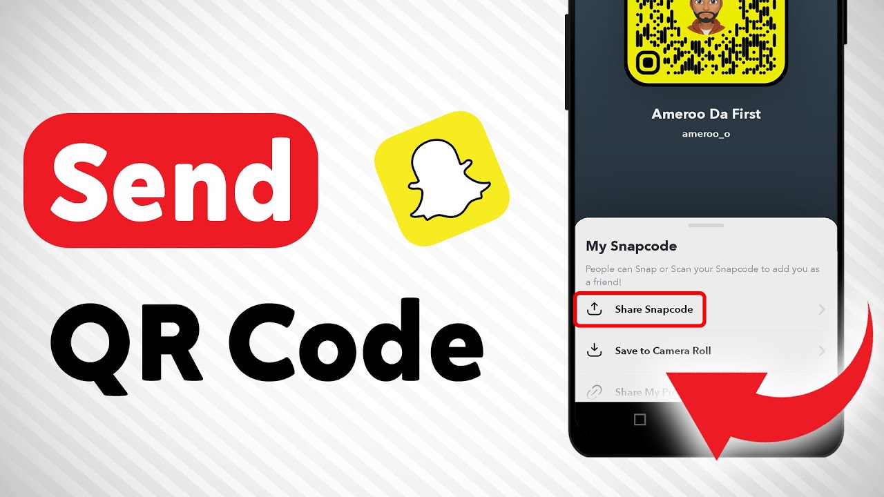 How to Send Snapchat QR Code (Updated)
