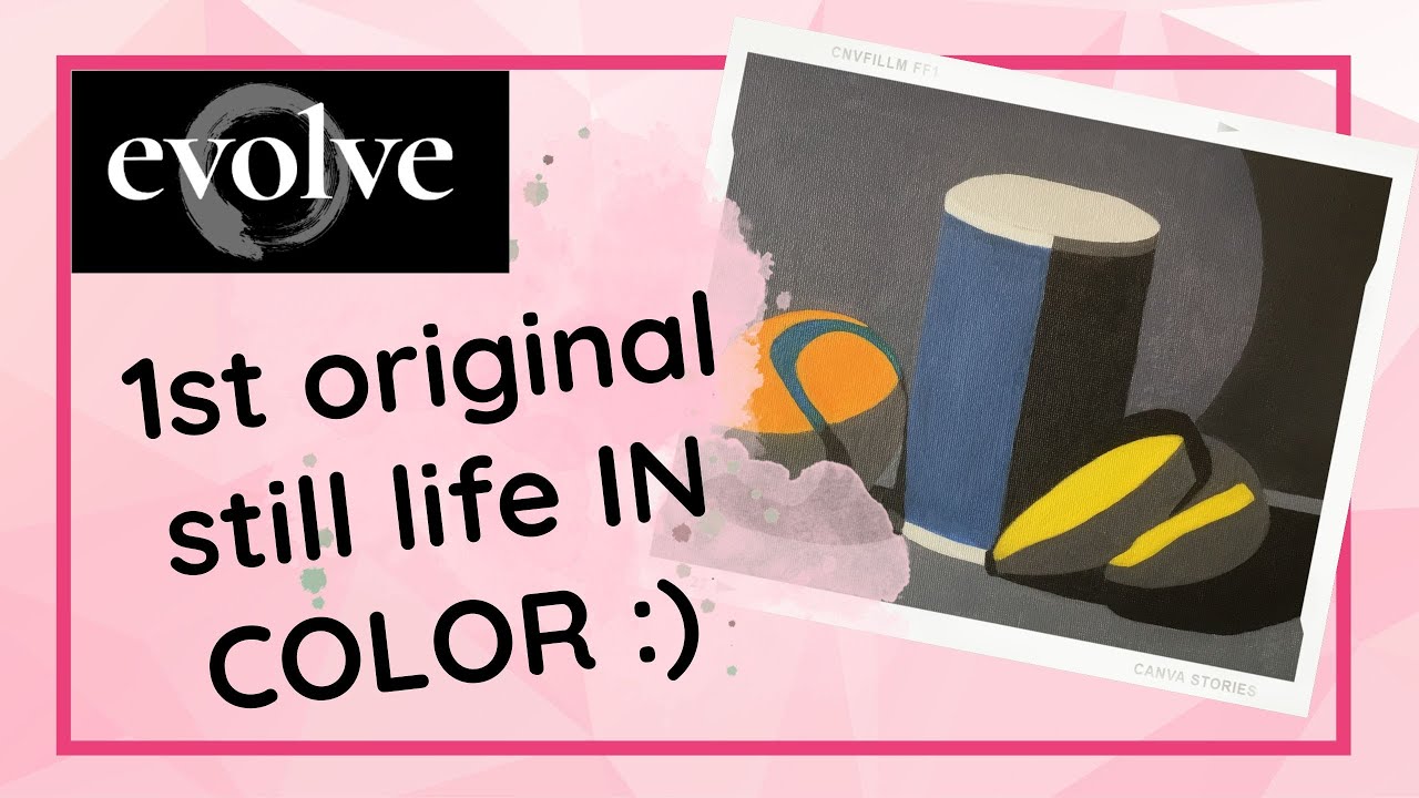 Learn oil paint - First original painting [Evolve Artist Block 3 Assignment 2]