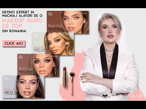 Cursuri Online Makeup | Ioana Cristea Makeup Academy | Lansare Cursuri Makeup Online