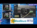PLC Omron Modbus RTU Omron E5CC Tutorial