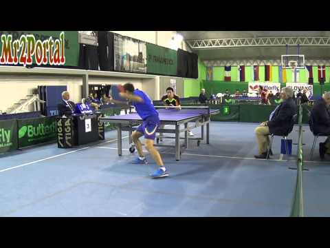 Table Tennis Slovak Junior Open 2015 - Hwang Minha Vs Daniele Pinto -