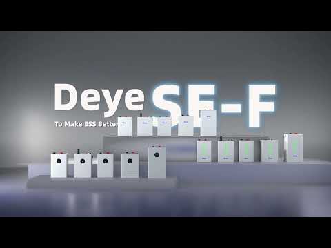 Deye SE-F: побутові системи накопичення 5–16 кВт·год