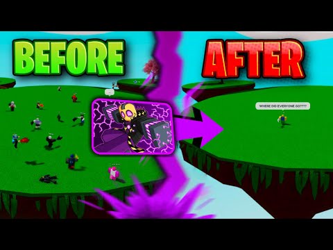 the chain mastery makes everyone LEAVE in Slap Battles...