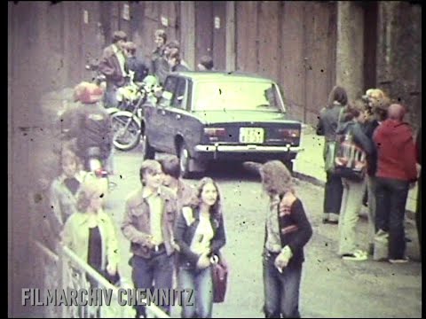 DDR Jugendliche nach der Schule, späte 1970er Jahre