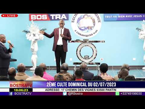 2ÈME CULTE DOMINICAL DU 02/07/2023