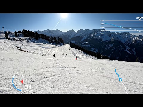 Zillertal Arena - Zell am Ziller - 16 blau, 17 rot - Kreuzwiese - 2026-01-22