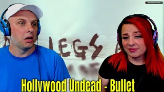 Download lagu Hollywood Undead - Bullet (Lyric Video) THE WOLF HUNTERZ REACTIONS mp3