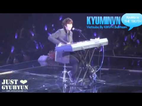 [Vietsub + Kara][Fancam] 120414 SS4 in Shanghai - Isn't She Lovely - KyuHyun solo