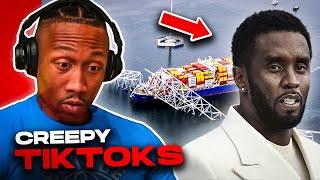 1 hour of Creepy and Scary TikToks That Might Wake You Up & Change Your Reality [REACTION!!!] Pt. 7