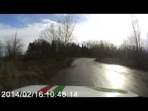 Starkowicz / Ostrowski - Fiat 126p - Rajd Walentynkowy PS1-2 - I Runda OXIMO SPAM