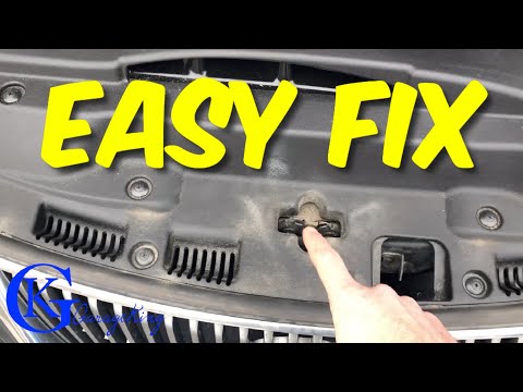 Lexus IS250 Hood Latch not working, replace it
