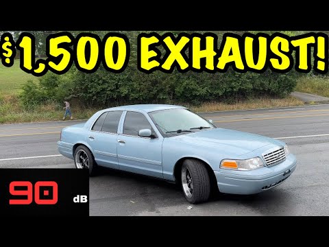 2011 Ford Crown Vic 4.6L V8 w/ $1,500 EXHAUST!