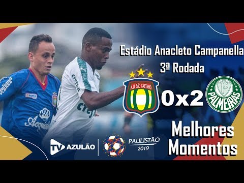 Melhores Momentos | São Caetano 0 x 2 Palmeiras | Paulistão 2019