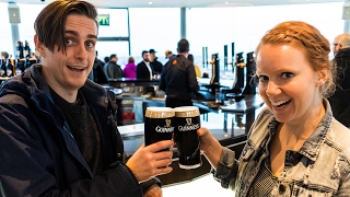 Drinking a Guinness AT GUINNESS! (Dublin, Ireland)