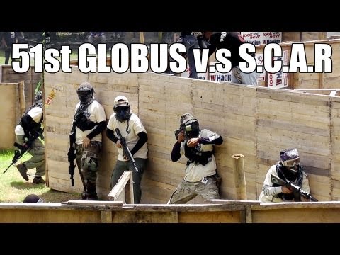 Airsoft Zero Dark Thirty Full Match - 51st GLOBUS v.s SCAR
