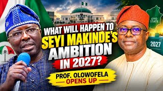 Download lagu What will happen to Seyi Makinde's ambition in 2027.Prof Olowofela opens up  mp3