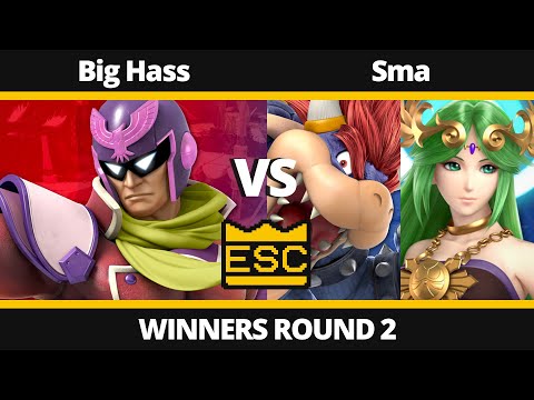 ESC 48 -EX- Winners Round 2 - Big Hass (Captain Falcon) Vs. Sma (Bowser, Palutena) - SSBU UK Local