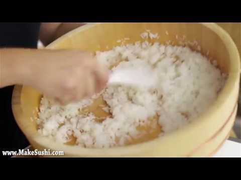 How to Cook Sushi Rice in a Pot Video