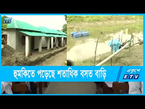 সড়ক নির্মাণে অনুমতি ছাড়াই খাল থেকে তোলা হচ্ছে বালু