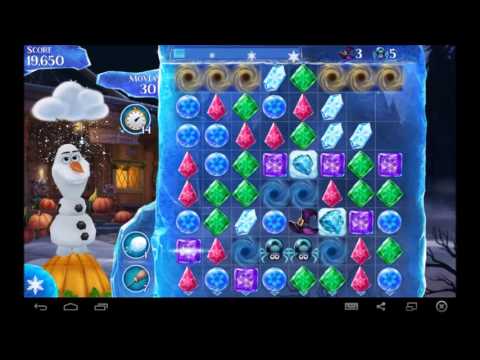 Frozen Free Fall  Summer Level 36 - Disney’s #1 puzzle game - New update
