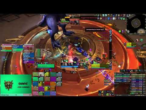 Pod Gaming vs Raszageth the Storm-Eater Heroic - Mistweaver Monk (w/ Logs)
