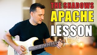 How To Play APACHE by THE SHADOWS
