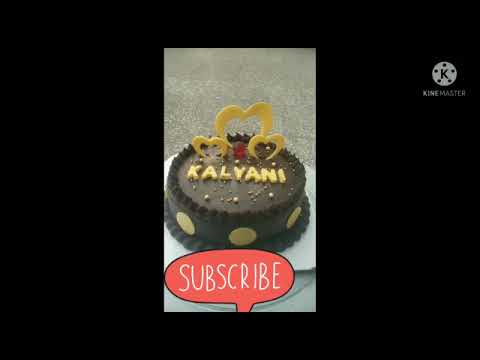 Half kg truffle cake / Rich truffle cake/truffle  cake design....