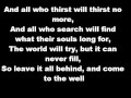 Casting Crowns The Well Lyrics